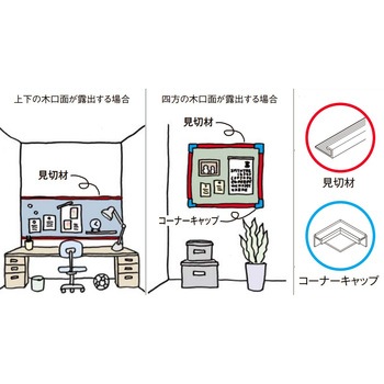 マグネット対応化粧板 アクセントボード本体 トステム(LIXIL)