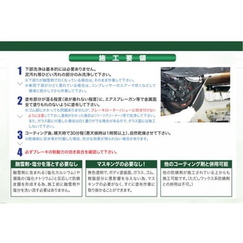 サビプロテクト 防錆コーティング剤 1L マフラー/エンジンにも施工可能 無色透明 簡単30分 PGR0050 プロト