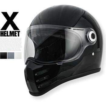 RIDEZ フルフェイスヘルメット マットブラック RH-X-BK-Mサイズ RIDEZ X HELMET MATT BLACK バイク用フルフェイス
