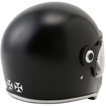 RIDEZ XX MATT BLACK バイク用フルフェイスヘルメット
