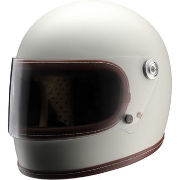 直売価格NIKITOR Retro-One フルフェイスヘルメットオフホワイト Lサイズ セキュリティ・セーフティ