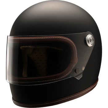 NIKITOR Retro-One FLAT BLACK バイク用フルフェイスヘルメット RIDEZ(ライズ)