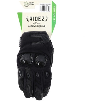CANASTA RLG54-BK バイク用メッシュグローブ RIDEZ(ライズ)