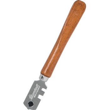 ガラスカッター ”Silberschnitt” 木製ハンドル 合金ホイール Bohle