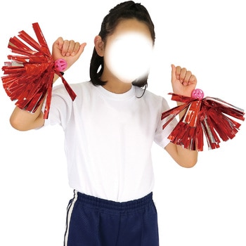 鈴付き らくらくチアポンポン アーテック(学校教材・教育玩具)