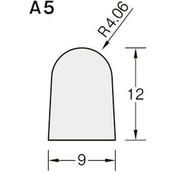 真鍮 真鍮レールA5 9×12 ケージーパルテック