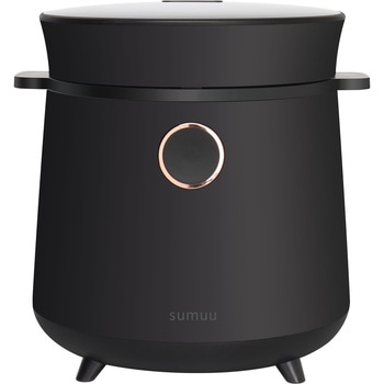 MEK-88BK sumuu(スムウ) マルチライスクッカーリシェフ 2.5合炊飯器 レシピブック付 マクロス 85514827