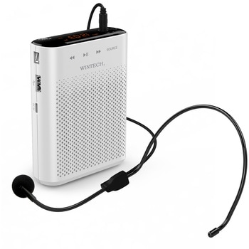 ポータブルハンズフリー拡声器 WINTECH(ウィンテック/廣華物産)