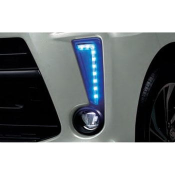 スバル純正 フロントLEDイルミネーションランプ ブルー スバルアクセサリー