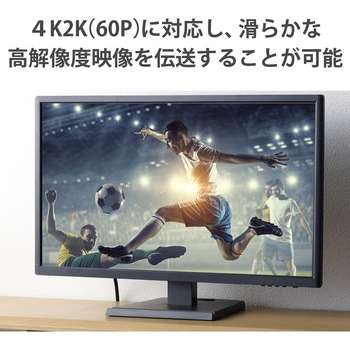 HDMIケーブル Premium 4K2K(60P)対応 ナイロンメッシュケーブル ブラック エレコム
