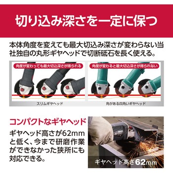 充電式ディスクグラインダー 京セラ