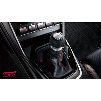 スバル STI レザーシフトノブ AT スバルアクセサリー
