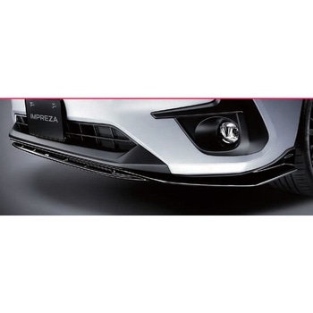スバル STI フロントアンダースポイラー ブラック スバルアクセサリー