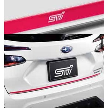 スバル STI テールゲートガーニッシュ スバルアクセサリー