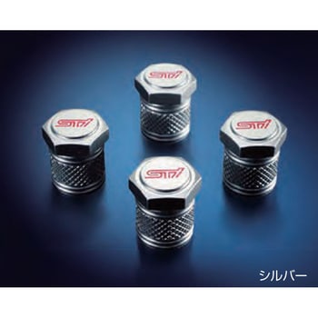 スバル STI バルブキャップセット スバルアクセサリー