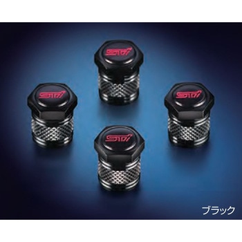 スバル STI バルブキャップセット スバルアクセサリー