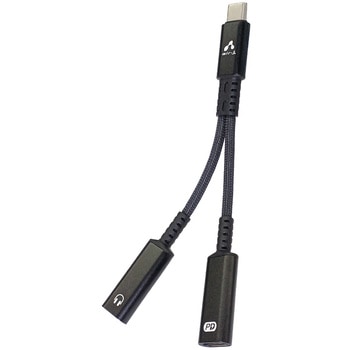 Type-C充電対応オーディオ変換アダプター(USB-Cイヤホン) エアージェイ
