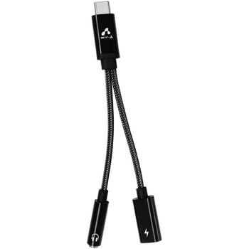 Type-C充電対応オーディオ変換アダプター(3.5mmイヤホン) エアージェイ