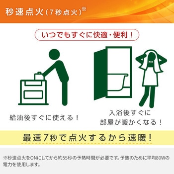 石油ファンヒーター ミニシリーズ コロナ