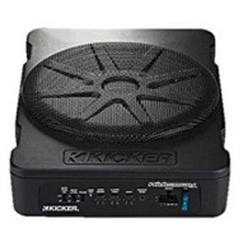 Kicker 25cm薄型パワードサブウーファー(アンプ内蔵ウーハー) Kicker 1個