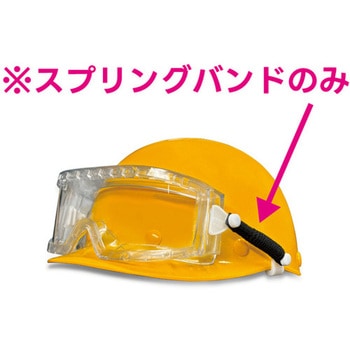 防曇ゴグル用スプリングバンド(ヘルメット取付タイプ) M30用 BS型 理研オプテック