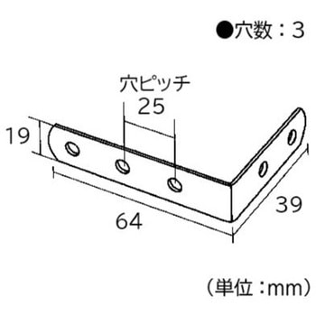 ジョイント金具 19型L フジテック・ジャパン