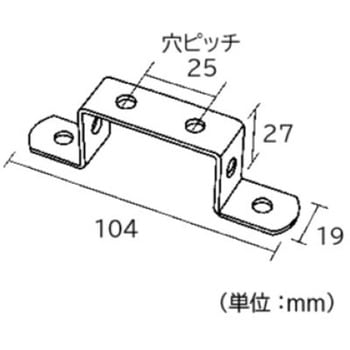 ジョイント金具 19型Ω フジテック・ジャパン