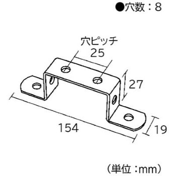 ジョイント金具 19型Ω フジテック・ジャパン