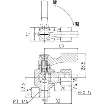 エースボール アングル型 銅管用リング型 アソー