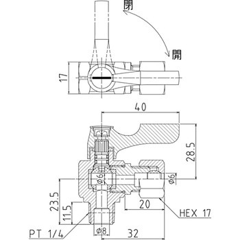 エースボール アングル型 銅管用リング型 アソー
