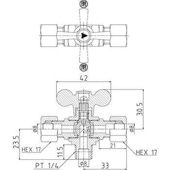 エースボール 【切換用】銅管用リング型 アソー