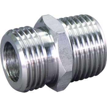 フレキ用ニップル(Pニップル)ステンレス製 アソー