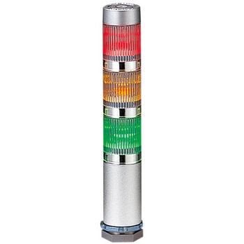 MES-302A-RYG LED�ϑw�M���� SUPER SLIM(R) ME-A/MES-A�V���[�Y PATLITE(�p�g���C�g/��:�t���d�@) ��i�d��DC24V 3�i �ԉ��Δz�� �O�a25mm  MES-302A-RYG 85868894