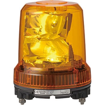 RLR-M1-Y 強耐振大型LED回転灯 RLRシリーズ 1個 パトライト(PATLITE