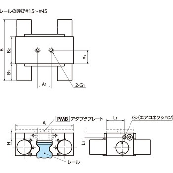 リニアクランパ・ズィー MBP NBK(鍋屋バイテック会社)