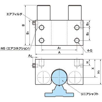 リニアクランパ・ズィー MKR NBK(鍋屋バイテック会社)