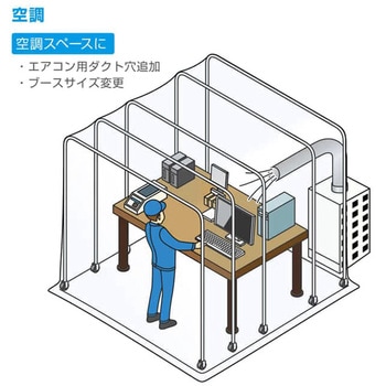 遮蔽ブース ホーザン