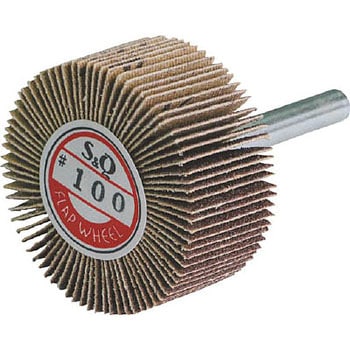 軸付フラップ金具無し 外径80幅5軸径6mm 150# ムラコ