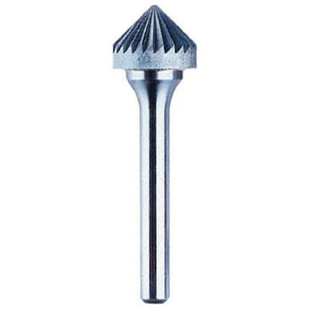 超硬バー 軸径6(mm)60°Dカット ニューレジストン