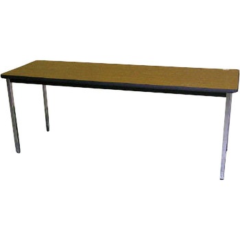 TOKIO ミーティングテーブル 角脚 1500×600mm チーク TOKIO(藤沢工業)