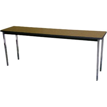 TOKIO ミーティングテーブル 角脚 1800×450mm チーク TOKIO(藤沢工業)