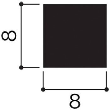 アルミ角棒 - 光