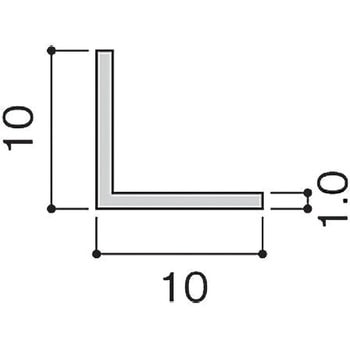 塩ビ アングル 光