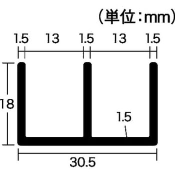 PTL3031 簡易内窓用フレーム&レールセット 1本 光 【通販サイトMonotaRO】