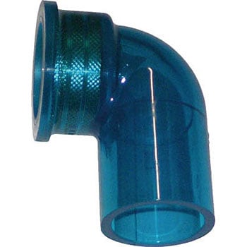 EHWL13 エスロン HI継手透明ブルー インサート水栓エルボ 13 1個