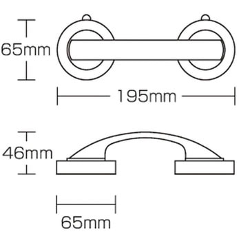 吸盤ドアハンドル 光