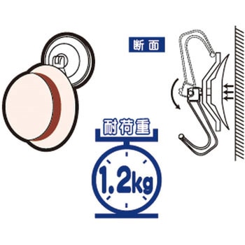 吸盤フック 光