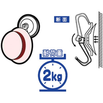 吸盤フック 光