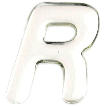 クリスタルメタル文字 光