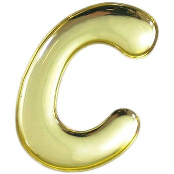 クリスタルメタル文字 光